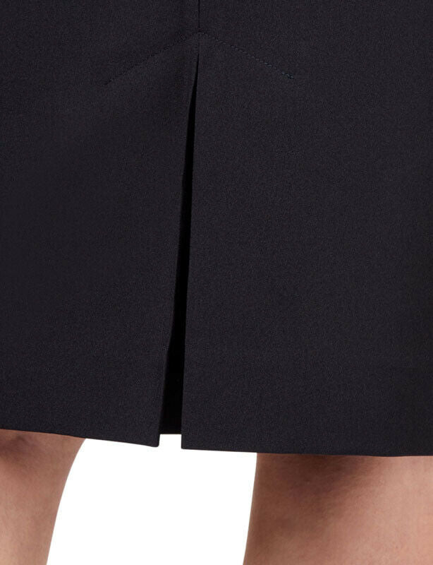 NNT Womens Helix Dry Poly Pleat Skirt Waist Band Detail Zip Business CAT2NJ