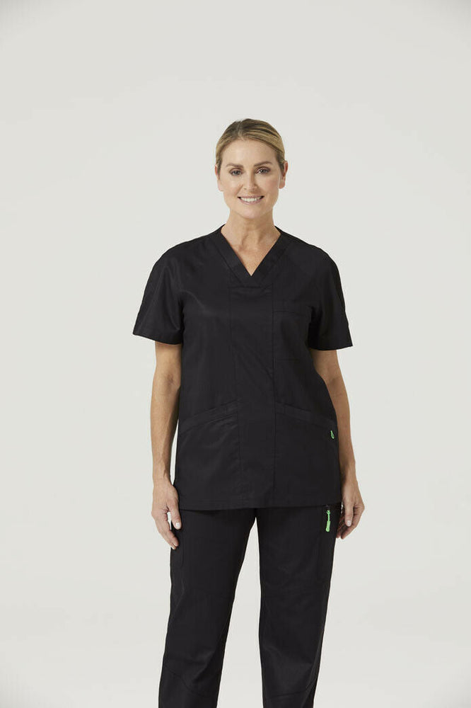 NNT Unisex Koller V Neck Scrub Top Comfortable Antibacterial Nurse Doctor CATJ2T