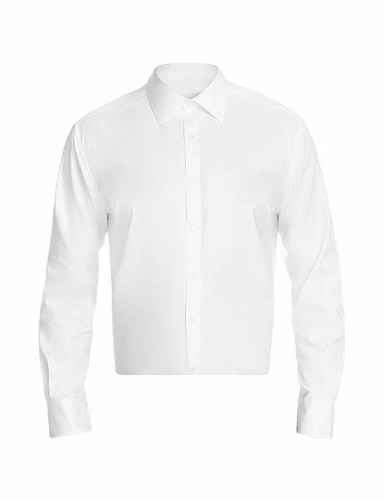 NNT Mens Long Sleeve Honeycomb Cutaway Collar Classic Shirt Business CATJ2S