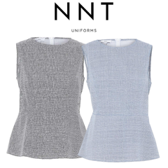 NNT Womens Avignon Abstract Sleeveless Shell Top Flattering Waist Comfort CATUK9