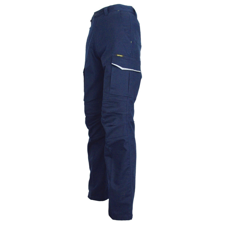 DNC Workwear Men RipStop Cargo Pants Flame Retardant Tough Pant Work 3382