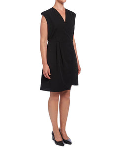 NNT Womens Sleeveless Dress Wrap Comfortable Knee Length Classic Fit CAT67Z