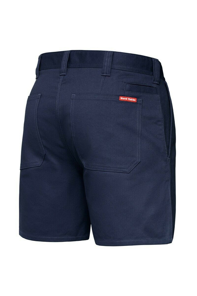 Hard Yakka Drill Short Belt Loop Shorts Cotton Work Tough Trade Y05350