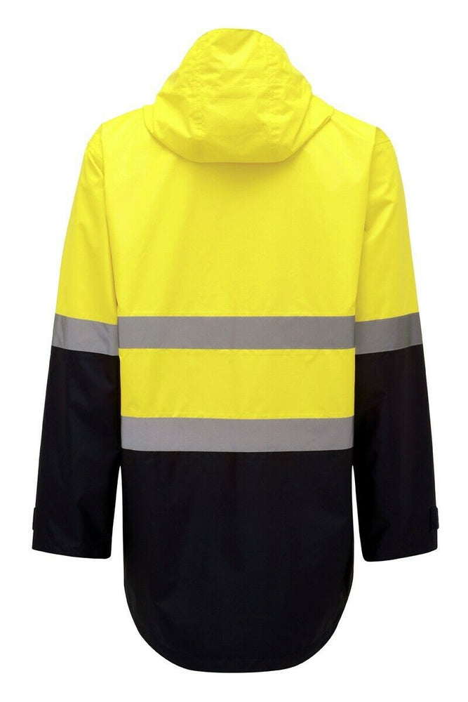 SALE! Hard Yakka Lightweight Shell Jacket Hi-Vis Safety Taped Waterproof Y06830