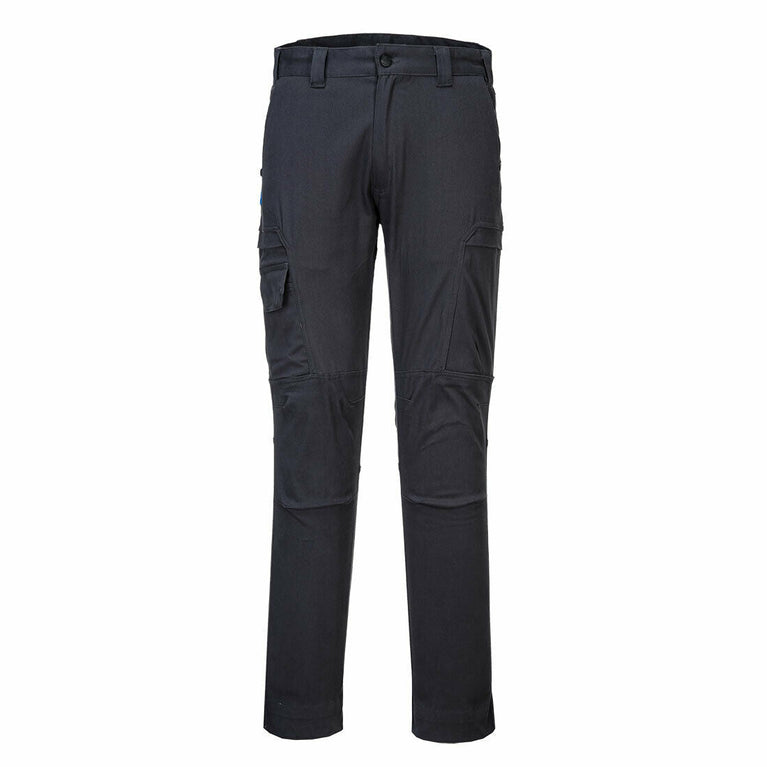 Portwest Mens KX3 Cargo Pants Trouser Slim Fitting Work Cotton Stretch T801