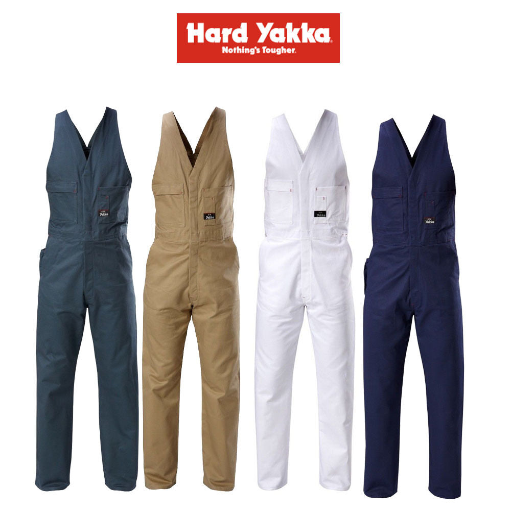 Hard Yakka Foundations Action Back Phone Pocket Tradesman Overall Y01555